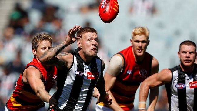 Jordan De Goey is in the form of his life. Picture: AFL Photos/Getty Images