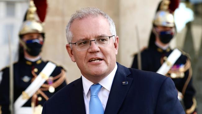 Australian Prime Minister Scott Morrison. Picture: Adam Taylor.