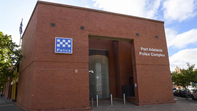 The female police officer was found dead at Port Adelaide Police Station on Monday afternoon. Picture: Roy VanDerVegt