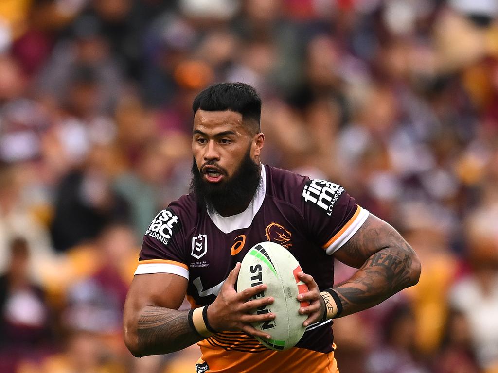 The Broncos initially feared Haas would be ruled out for some time, but could rush him back in a desperate bid to make finals. Picture: Getty Images