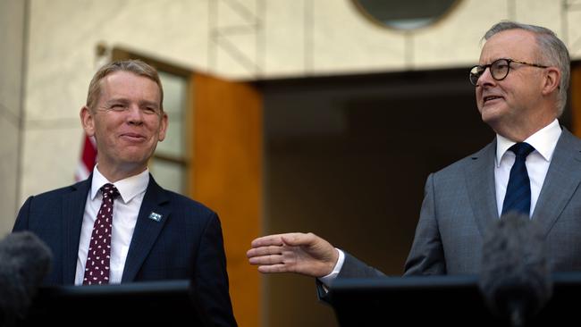 New Zealand PM Chris Hipkins will visit Australia this weekend. Picture: NCA NewsWire / Gary Ramage