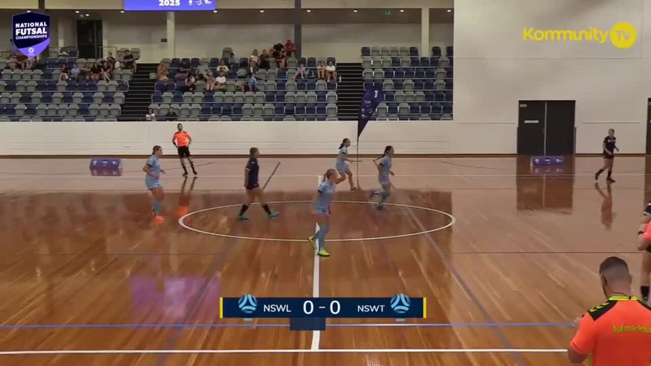 Replay: Football NSW Lightning v Football NSW Thunder (U17 Girls) - 2025 National Futsal Championships Day 1