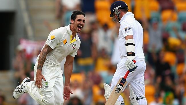 Mitchell Johnson lead Australia's Ashes domination. (Photo by Cameron Spencer/Getty Images)