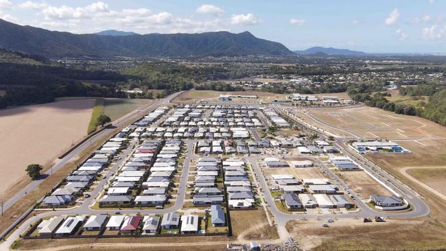 New home construction and house building under development at Mt Peter Estate in the Cairns southern growth corridor. Picture: Brendan Radke