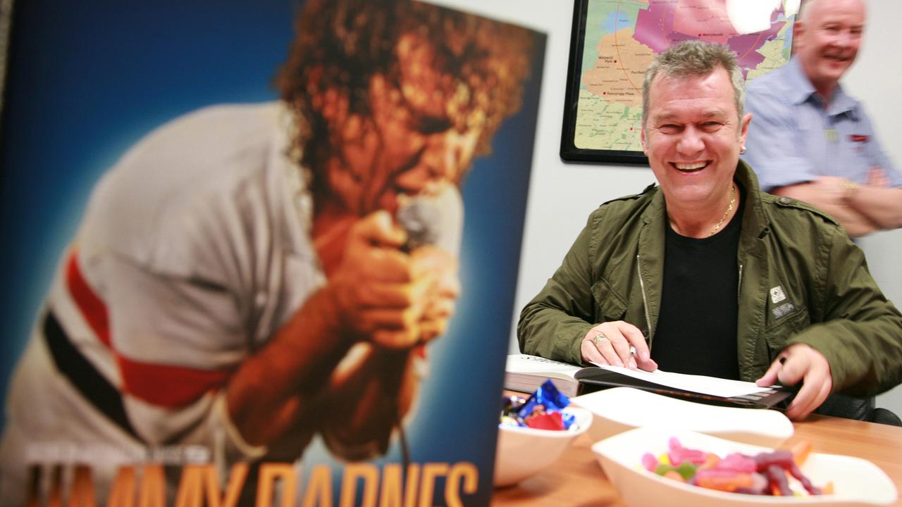 Jimmy Barnes at Parramatta in 2008.