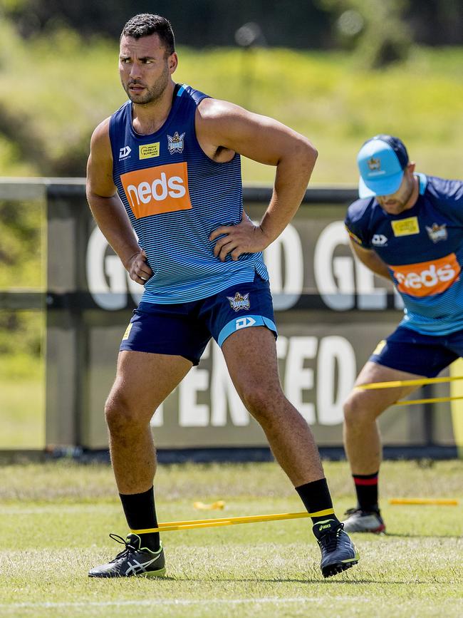 Ryan James wants to play on, despite suffering an ACL injury. Picture: Jerad Williams