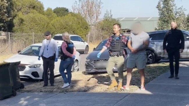 Police arrested a 28-year-old Reservoir man in Epping. Picture: Victoria Police
