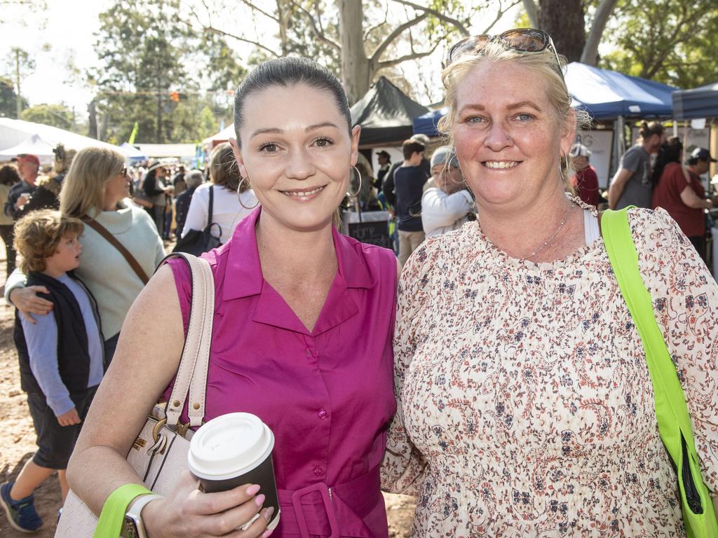 Shardae Cannon and Sam Asher at the Hampton food festival. Sunday, June 26, 2022. Picture: Nev Madsen.