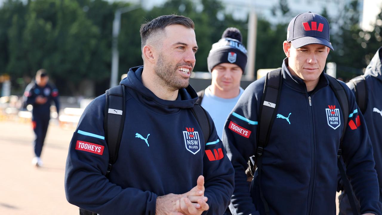 James Tedesco and Dylan Edwards are the two leading candidates to play fullback for the Blues. Picture: Tim Hunter