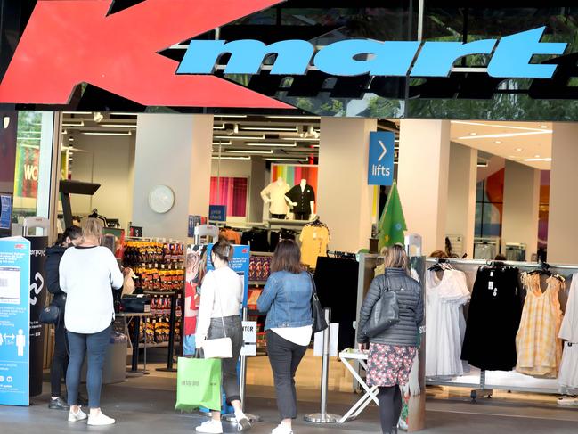 Kmart Group Managing Director Ian Bailey said customers resonate with the retailer’s ‘low price, high value’ offering. Picture: NCA NewsWire/Dean Martin