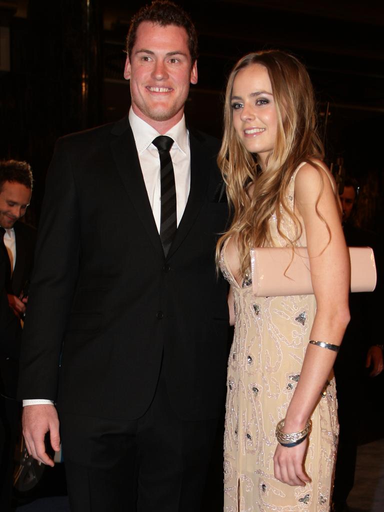 Jarryd Roughead baby: AFL star and wife Sarah welcome a son