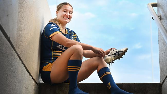 Parramatta player Ruby-Jean Kennard is a player to watch in the future.