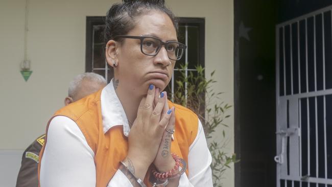 Myra Lynna William has not denied having drugs on her when she landed in Bali. Picture: Johannes Christo/AAP