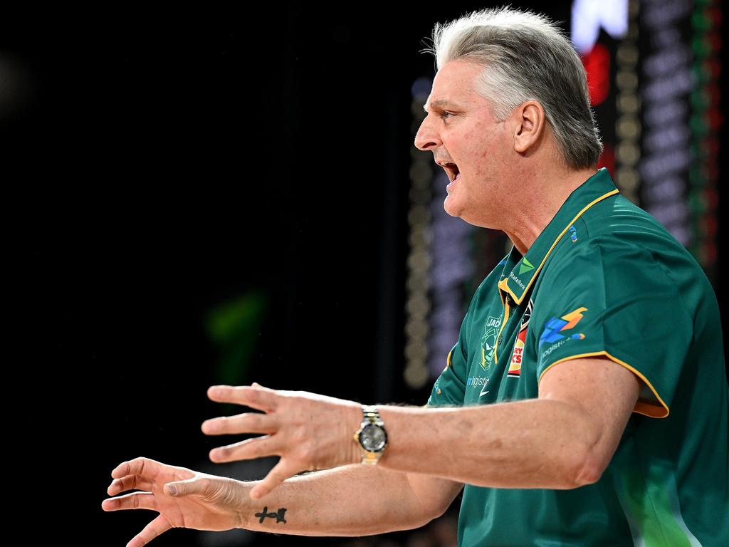 Scott Roth, head coach of the Tasmania JackJumpers, is in talks to extend his stay at the club. Photo: Steve Bell/Getty Images.