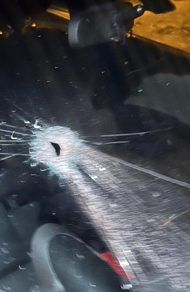 A disgruntled former crew supervisor at Blair Athol mine was dealt with by police over smashing the windscreen of a vehicle belonging to a female worker while it was parked at a mine site.