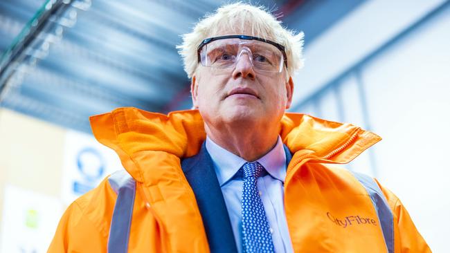 Boris Johnson visits Durham last week. Picture: Getty Images