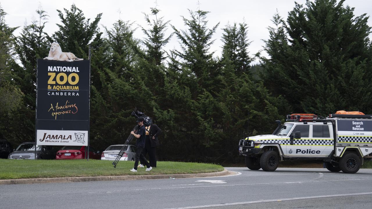 A 29-year-old man was arrested on Tuesday after the body of a woman was found in the commercial kitchen area at the National Zoo &amp; Aquarium. Picture: Martin Ollman/NCA NewsWire.