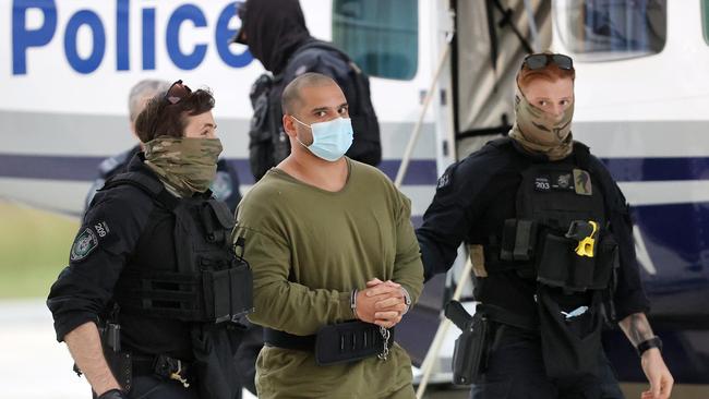 Baluch was later arrested at the NSW and Queensland border, and extradited back to Sydney to face charges over an alleged cocaine import conspiracy. Picture: Richard Dobson