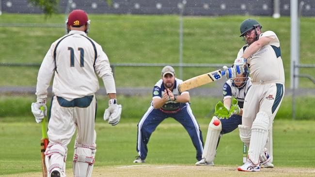 Northsiders opening batsman, coach and club president Stephen Humphreys is back for another season bringing on the club’s youth. Picture: Cordell Richardson