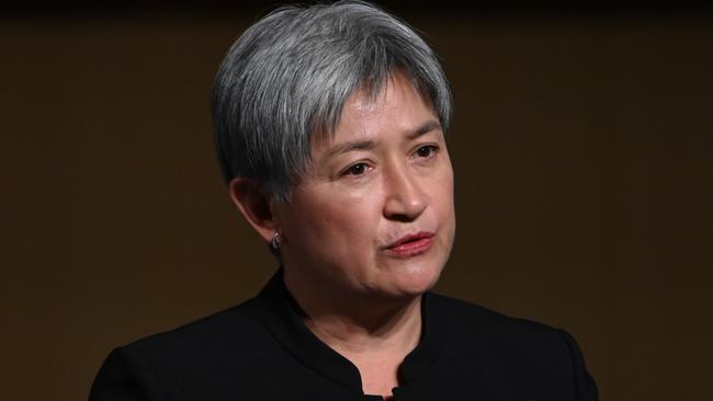 Foreign Affairs Minister Penny Wong vowed to continue to hold Russia to account. Picture: NewsWire/ Martin Ollman