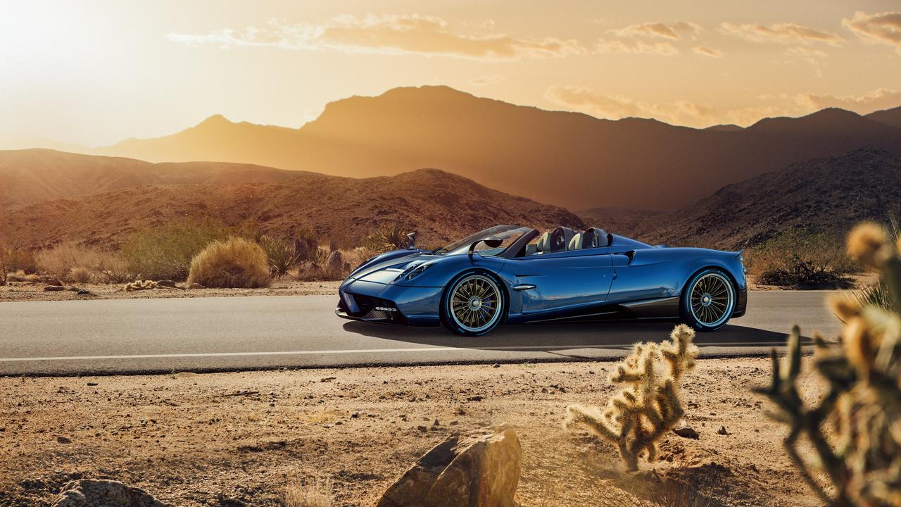 The Pagani Huayra Roadster is Australia’s most expensive new car. (Photo: Supplied)