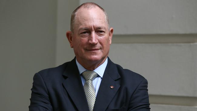 Queensland Senator Fraser Anning is being criticised for attending Saturday’s rally in St Kilda. Picture: AAP/David Clark