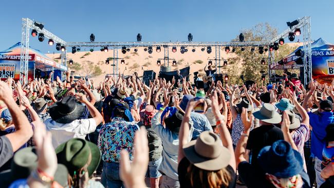 The Birdsville Big Red Bash has become one of Queensland’s best events. Picture: Tourism and Events Queensland.