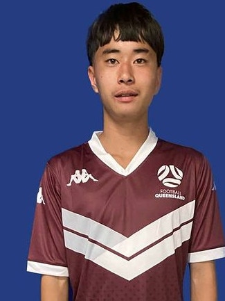 Southport SHS's Hibiki Tomioka of the Schools Premier League.