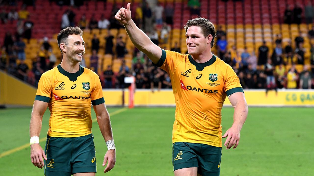 Wallabies captain Michael Hooper said he’ll be “sitting in the stands with a beet” by 2027.