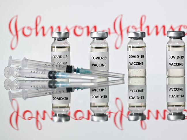 Johnson &amp; Johnson have filed for EU approval for its vaccine. Picture: AFP