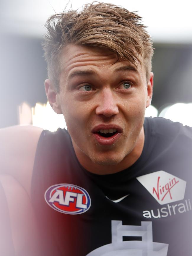 Patrick Cripps will likely earn All-Australian selection. Pic: Getty Images