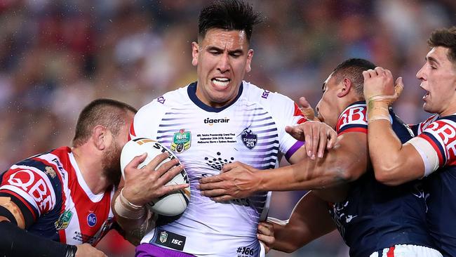 Nelson Asofa-Solomona is one of five Storm re-signings.