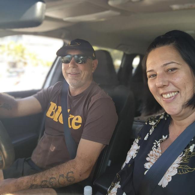 Rodney and Jodie Walsh on their way to Sydney for the NRL grand final.