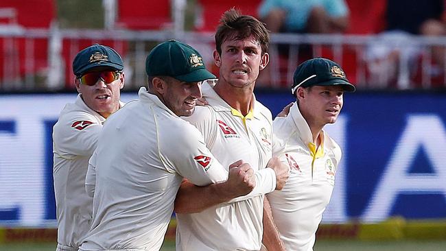 Mitch Marsh’s first-innings 96 set the game up for Australia.