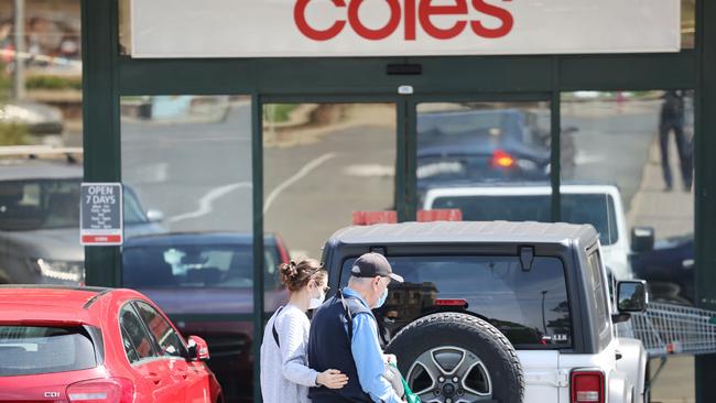 ADELAIDE, AUSTRALIA - NewsWire Photos OCTOBER 7, 2021: A general view of a Coles supermarket in Adelaide. Coles shoppers wanting to get their hands on freshly cut butcher meat from Sunday will be out of luck with the supermarket giant ditching its in-store butchers. Only pre-packaged meat will be available from Monday Picture: NCA NewsWire / David Mariuz