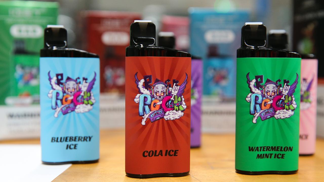 The sale of lolly flavoured vapes has become illegal. Picture: NCA Newswire /Gaye Gerard