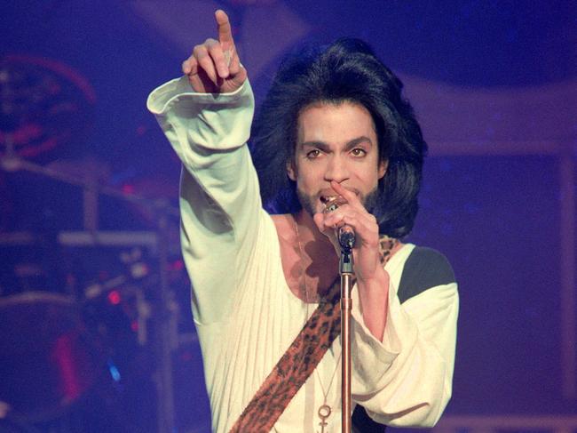 Musician Prince, whose security guards intervened in a fight between Diddy and Cassie. Picture: AFP