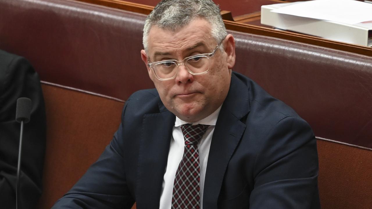 Senator Murray Watt said the potential “constitutional risk” associated with passing the legislation outweighed the risk to the community. Picture: NCA NewsWire/ Martin Ollman