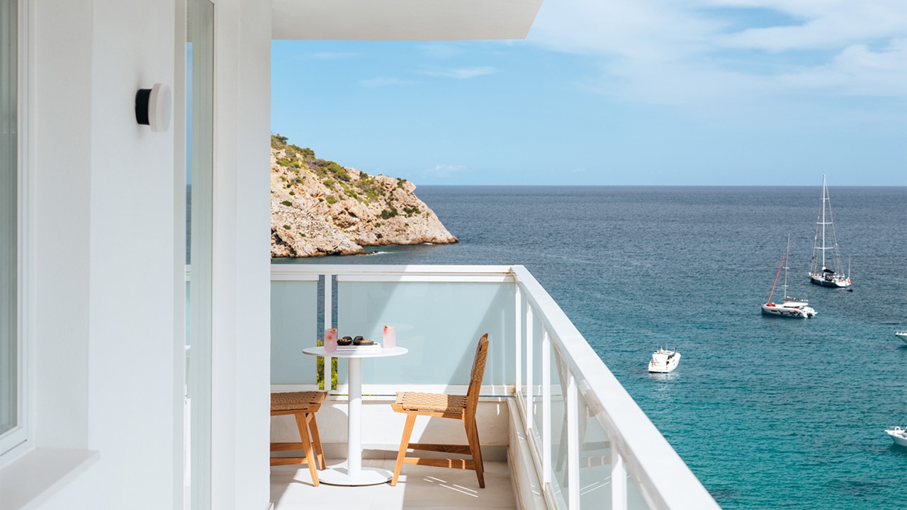 Stunning views from the hot new Mondrian Ibiza.