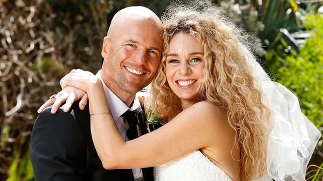 Mike Gunner appeared on Married At First Sight in 2019, where he was paired with Heidi Latcham. Picture: Nine