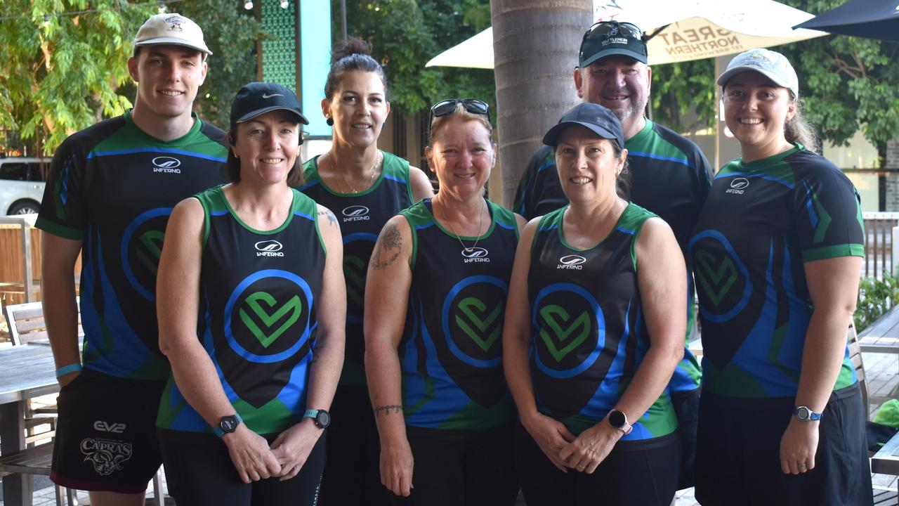 The Vibe Fitness Studios Rockhampton team at the annual Rocky River Run in Rockhampton on May 18, 2025.