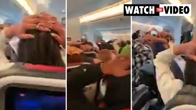 Passengers told to keep hands on their heads for over an hour in American Airlines security incident