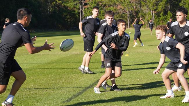 The Central Coast Sports College going into the final round on top of the group.