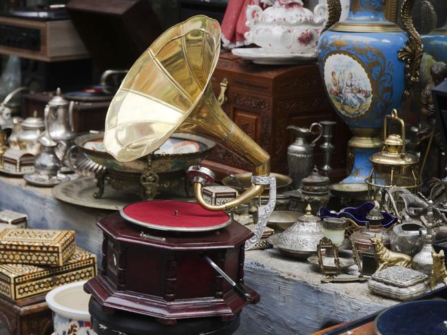 The man claims antiques valued at $3.2 million went missing from his home.