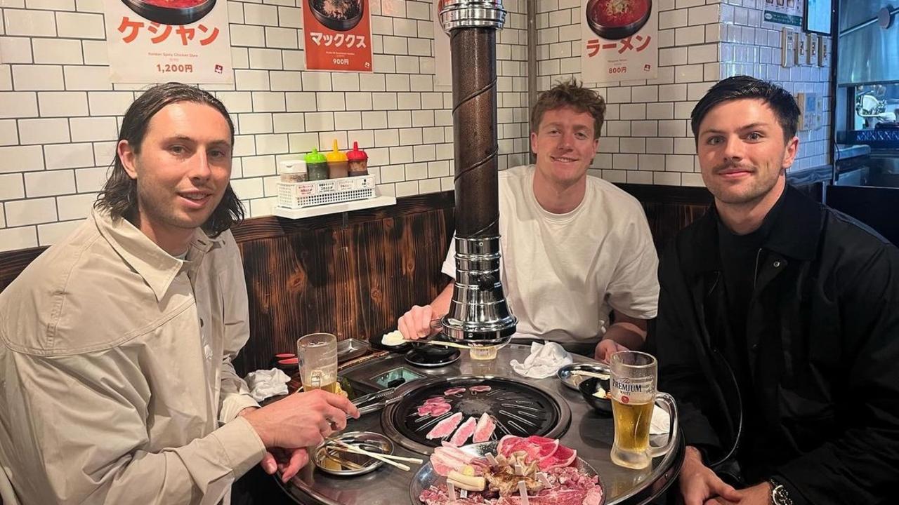 The "wholesome Henry's" and Toby Conway. Picture: Instagram