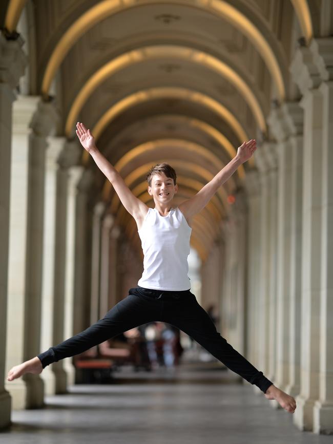 The 13-year-old from Minlaton has been compared to Billy Elliot. Picture: Tony Collins Photography