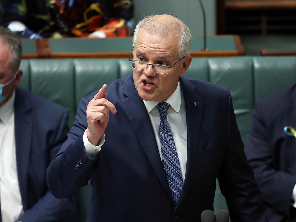 The sanctions, along with those already targeting more than 500 businesses and individuals, are the harshest imposed by Australia on any nation. Picture: NCA NewsWire / Gary Ramage