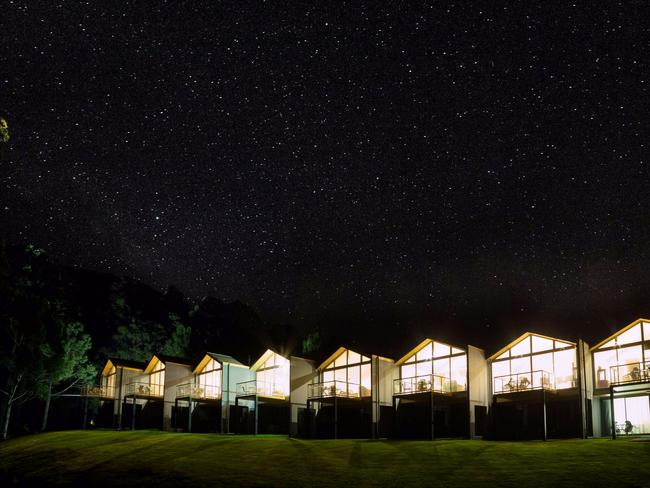 Bright skies from Lufra Hotel and Apartments, Eaglehawk Neck, Tasmania. Picture: www.lufrahotel.com