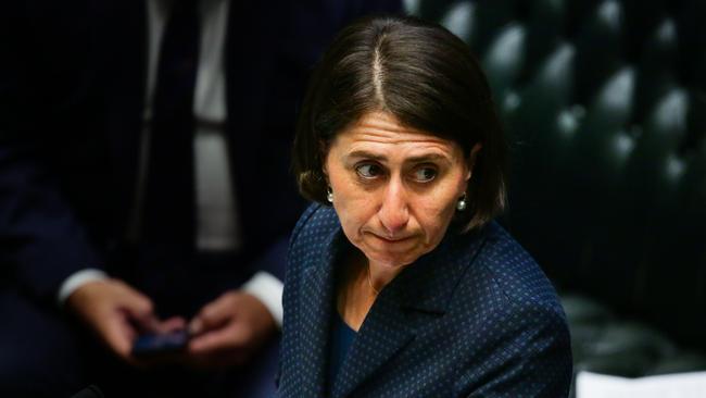 NSW Premier Gladys Berejiklian says there is no reason for premiers to close their borders to other states amid the debate over how to reopen Australia. Picture: Gaye Gerard