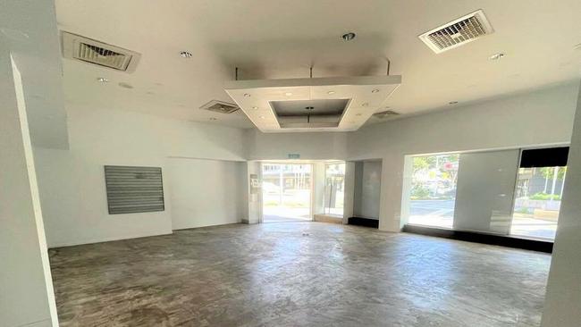 The downstairs area of the T&amp;G building at 116 Victoria Street in Mackay. Picture: Buy Lease Sell Real Estate